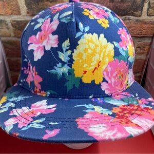 Floral Patterned Cap